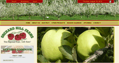 Desktop Screenshot of orchardhillfarms.com